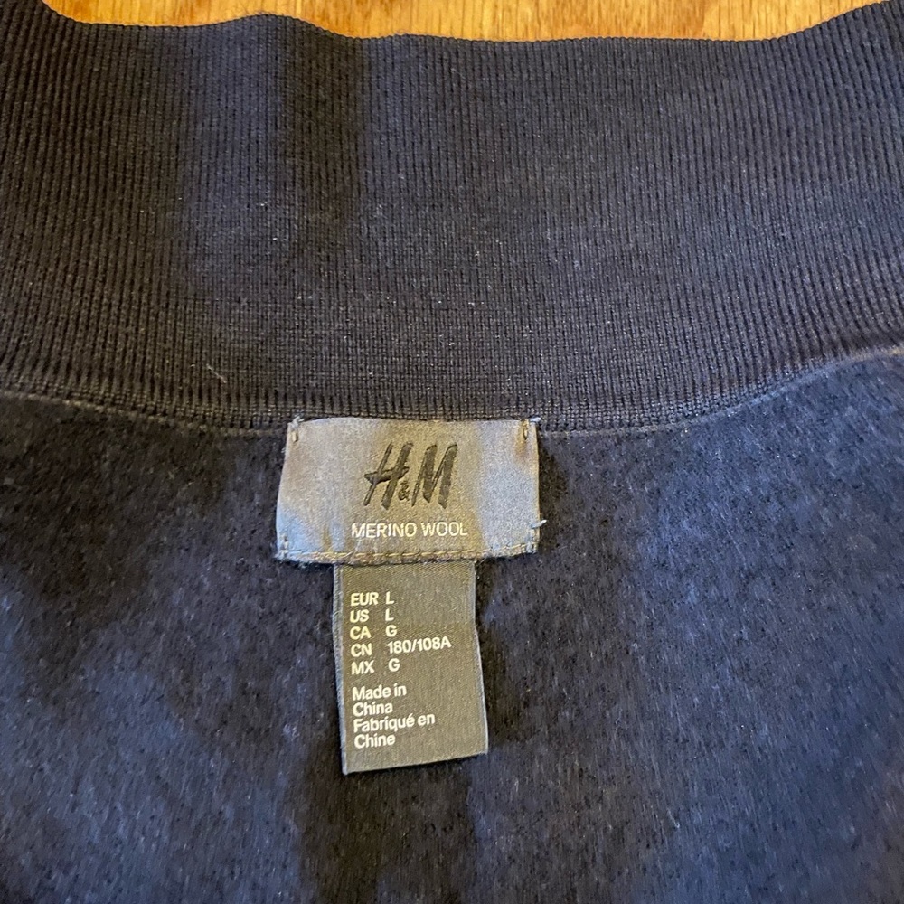 H&M merino wool sweatshirt
